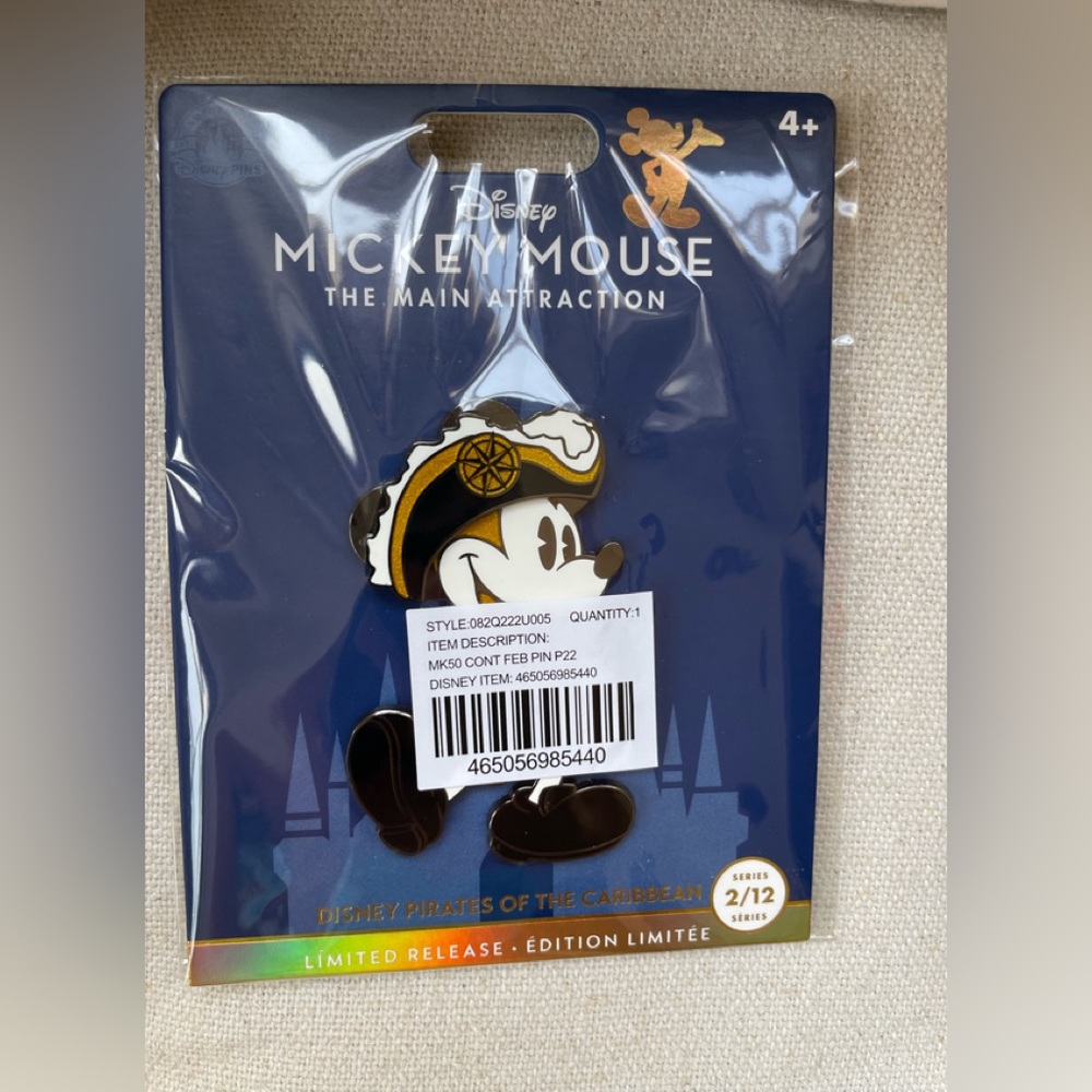 Limited edition Disney main attraction pin #2 of 12.